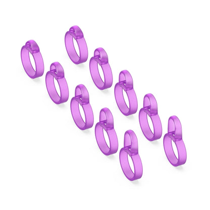 5 Pairs Non-Slip Silicone Earphone Ferrule Set for Sony LinkBuds Ear Cap(Purple) - Apple Accessories by buy2fix | Online Shopping UK | buy2fix