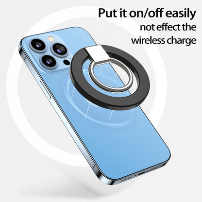 wlons Magnetic 360 Degree Rotatable Mobile Phone Ring Holder(Black) - Ring Holder by wlons | Online Shopping UK | buy2fix