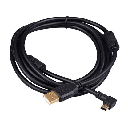 3m Elbow Mini 5 Pin to USB 2.0 Camera Extension Data Cable - Camera Accessories by buy2fix | Online Shopping UK | buy2fix