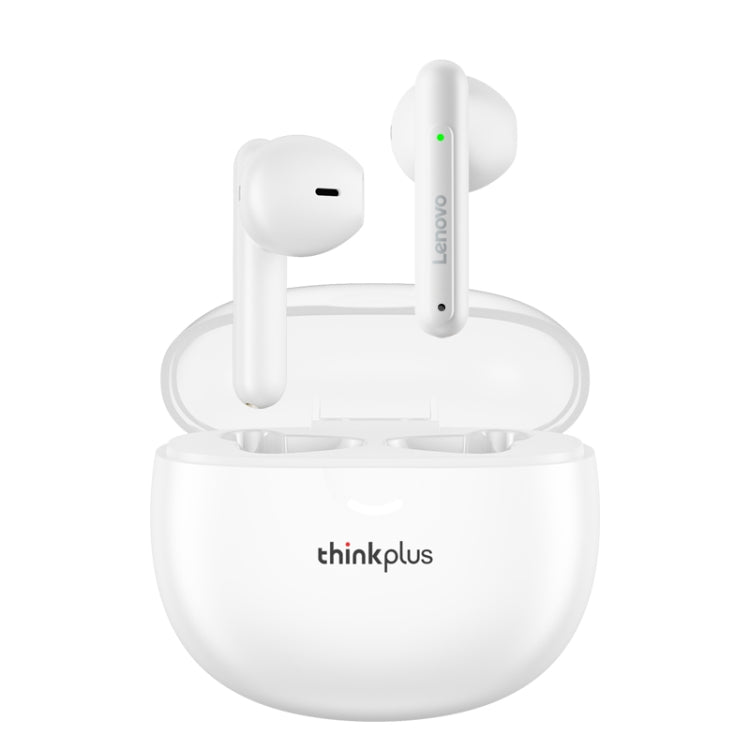 Lenovo LP1Pro Half In-Ear HD Call Wireless Bluetooth TWS Sports Earphone(White) - TWS Earphone by Lenovo | Online Shopping UK | buy2fix