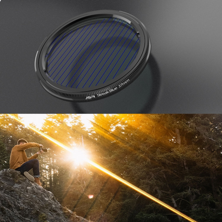 JSR Starlight Drawing Camera Lens Filter, Size:58mm(Streak Gold) - Camera Accessories by JSR | Online Shopping UK | buy2fix