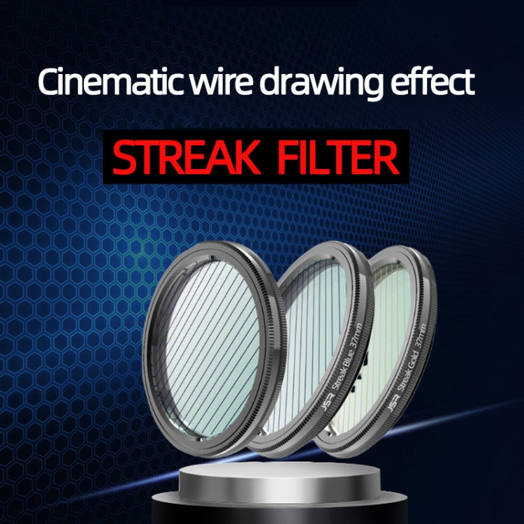 JSR Starlight Drawing Camera Lens Filter, Size:72mm(Streak Blue) - Other Filter by JSR | Online Shopping UK | buy2fix