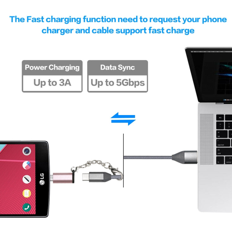 5 PCS USB-C / Type-C Female to Micro USB Male Connector Adapter Random Delivery -  by buy2fix | Online Shopping UK | buy2fix