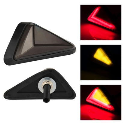 2 PCS KC051 Motorcycle Fairing Embedded LED Turn Signal Light(Yellow + Red Light) - In Car by buy2fix | Online Shopping UK | buy2fix