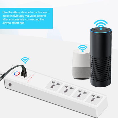 WiFi 10A SM-SO306-M 4 Holes + 2 USB Multi-purpose Smart Power Strip(AU Plug) - Consumer Electronics by buy2fix | Online Shopping UK | buy2fix