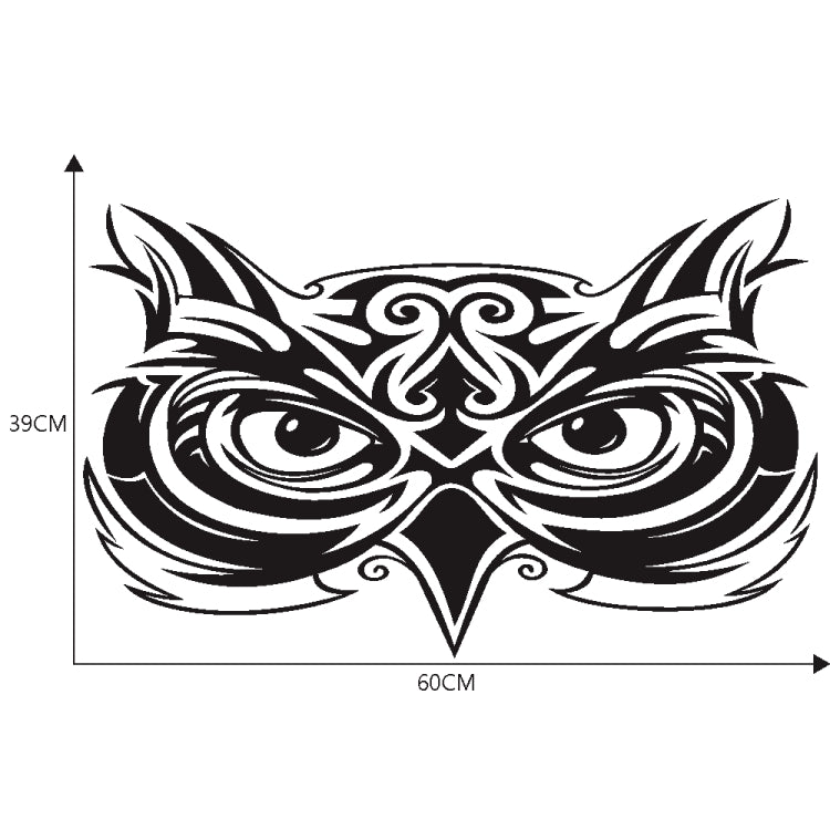 D-921 Eagle Totem Pattern Car Modified Decorative Sticker(Black) - In Car by buy2fix | Online Shopping UK | buy2fix