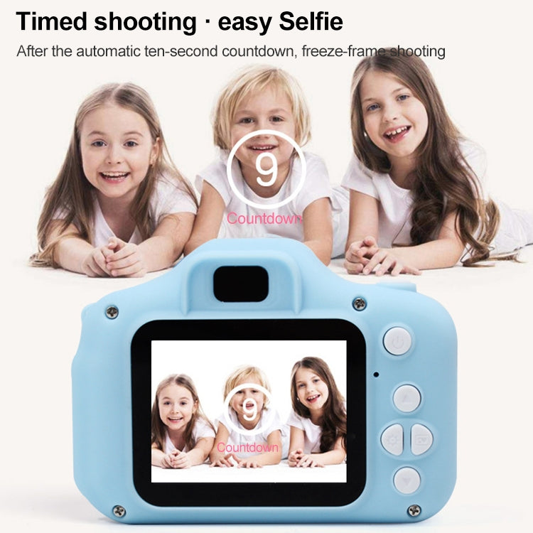 X2S 2.0 Inch LCD Screen Mini Children Camera Digital Camera, Resolution:Single Camera 800w(Yellow) - Consumer Electronics by buy2fix | Online Shopping UK | buy2fix