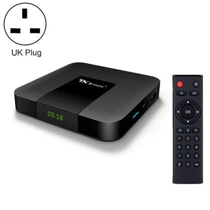 TX3 mini+  Android 11.0 Smart TV Box, Amlogic S905W2 Quad Core, Memory:2GB+16GB, 2.4GHz / 5GHz WiFi(UK Plug) - Amlogic S905 by buy2fix | Online Shopping UK | buy2fix