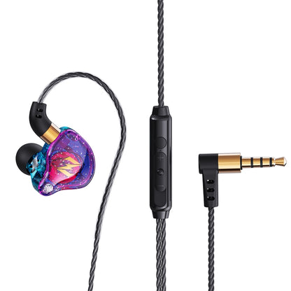 QKZ ZEN In-ear Subwoofer Wire-controlled Music Running Sports Earphone with Mic(Colorful) - In Ear Wired Earphone by QKZ | Online Shopping UK | buy2fix