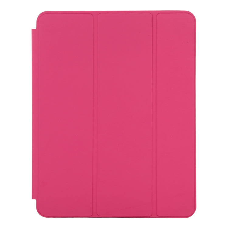 For iPad Pro 11 2022 / 2021 / 2020 3-fold Horizontal Flip Smart Leather Tablet Case with Sleep / Wake-up Function & Holder(Rose Red) - iPad Pro 11 (2022/2021) Cases by buy2fix | Online Shopping UK | buy2fix