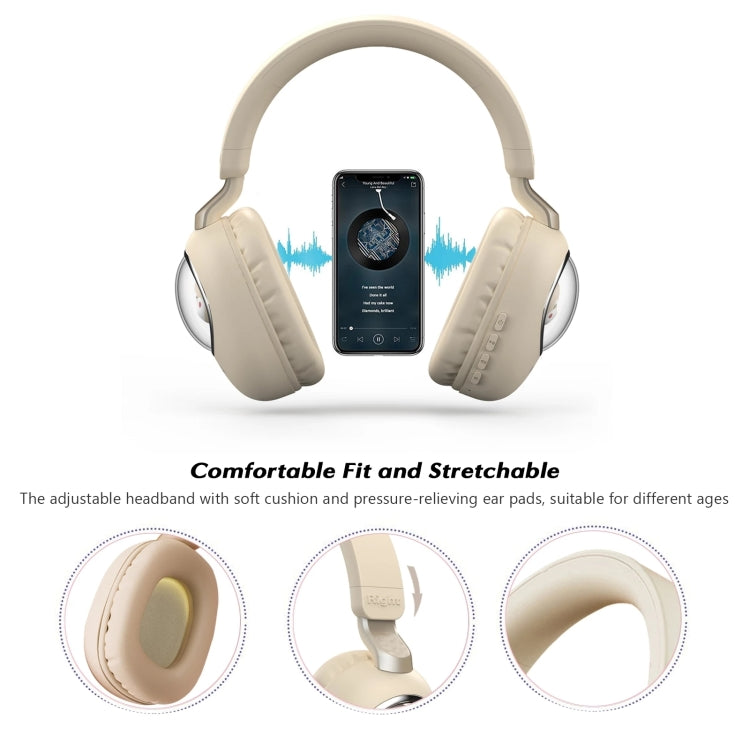 B4 RGB Cartoon Stereo Headset Wireless Bluetooth Headphones(Cat) - Apple Accessories by buy2fix | Online Shopping UK | buy2fix