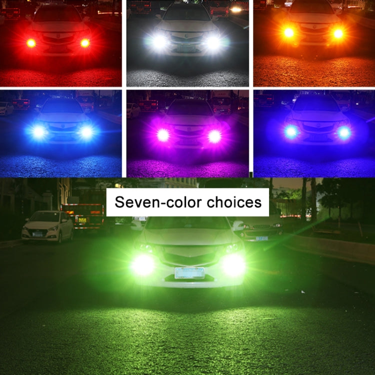 1 Pair 9006 12V 7W Strobe Car LED Fog Light(White Light) - In Car by buy2fix | Online Shopping UK | buy2fix
