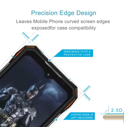 50 PCS 0.26mm 9H 2.5D Tempered Glass Film For Doogee S89 Pro - For Doogee by buy2fix | Online Shopping UK | buy2fix