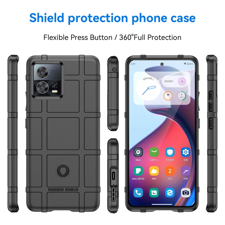 For Motorola Moto S30 Pro Full Coverage Shockproof TPU Phone Case(Black) - Motorola Cases by buy2fix | Online Shopping UK | buy2fix