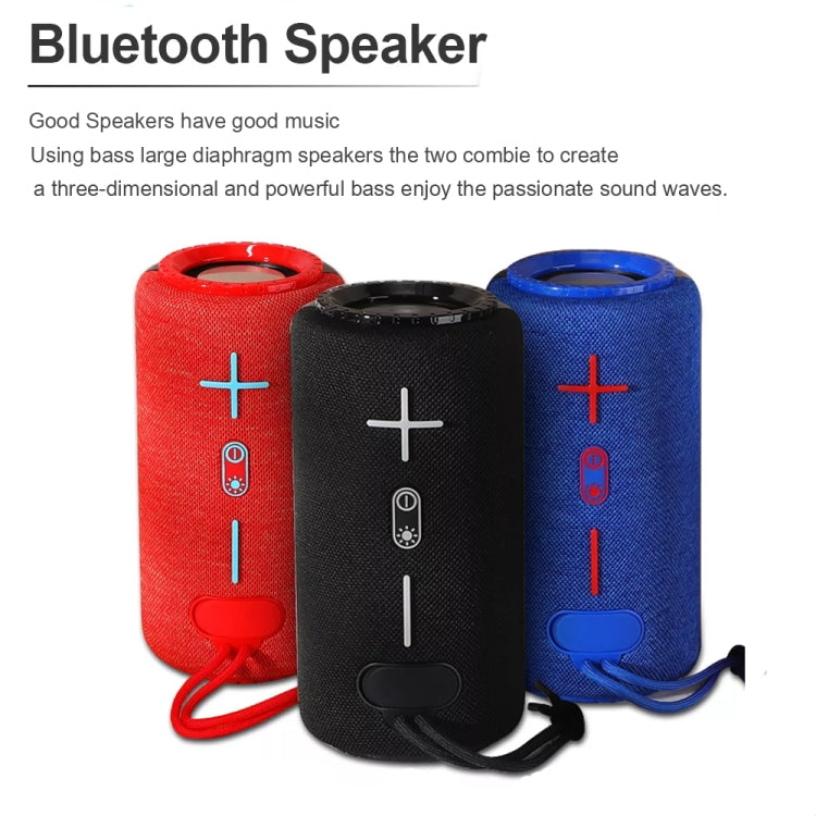 T&G TG639 10W Portable LED Light TWS Wireless Bluetooth Speaker(Grey) - Mini Speaker by T&G | Online Shopping UK | buy2fix