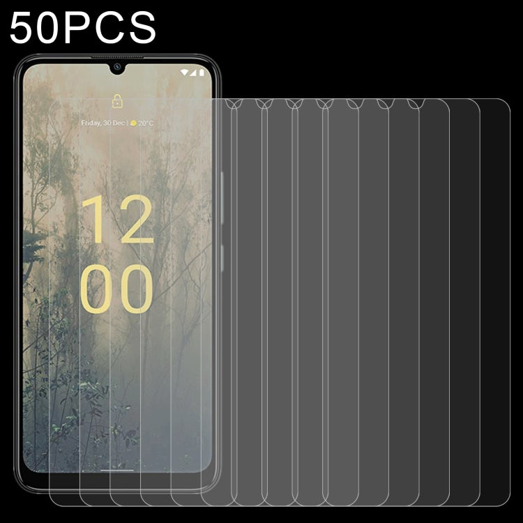 For Nokia C31 50 PCS 0.26mm 9H 2.5D Tempered Glass Film - Nokia Tempered Glass by buy2fix | Online Shopping UK | buy2fix