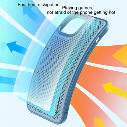 For iPhone 14 WEKOME Graphene Heat Dissipation Phone Case (Blue) - iPhone 14 Cases by WK | Online Shopping UK | buy2fix