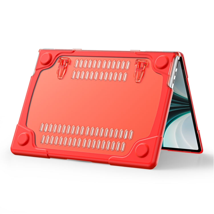 For MacBook Air 13.6 inch A2681 2022 TPU + PC Two-color Anti-fall Laptop Protective Case(Red) - MacBook Air Cases by buy2fix | Online Shopping UK | buy2fix