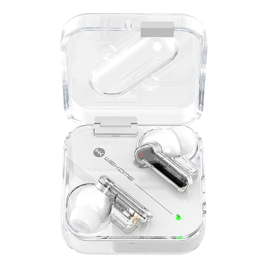 WEKOME V51 Vanguard Series Transparent Wireless Bluetooth Earphone(White) - Bluetooth Earphone by WK | Online Shopping UK | buy2fix