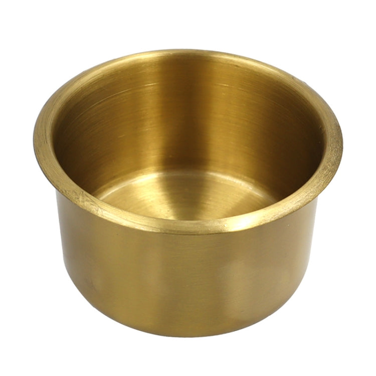 Functional Sofa RV Cup Holder Car Embedded Brass Cup Holder, Style:9x5.5cm - In Car by buy2fix | Online Shopping UK | buy2fix