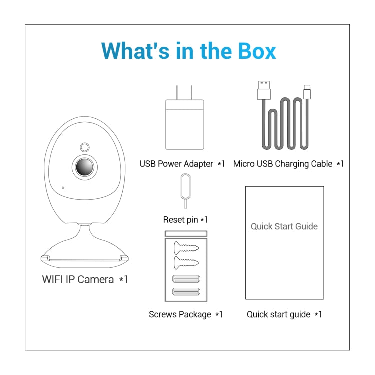 ESCAM QF006 3MP 1296P HD Indoor Wireless PTZ IP Camera IR Night Vision AI Humanoid Detection Home Security CCTV Monitor, Plug Type:EU Plug(White) - Mini Camera by ESCAM | Online Shopping UK | buy2fix