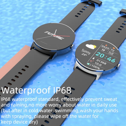 KS02 1.32 Inch Smart Watch Supports Blood Glucose Detection, Blood Pressure Detection, Blood Oxygen Detection(Black) - Smart Wear by buy2fix | Online Shopping UK | buy2fix