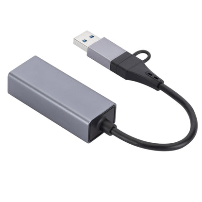 SL-017 USB3.0 Gigabit Network Type-C to Network Port USB HUB - Computer & Networking by buy2fix | Online Shopping UK | buy2fix