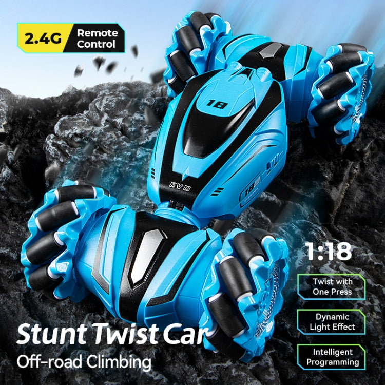 JJR/C Q110 2.4G Remote Control Stunt Climbing Drift Twist Car(Blue) - RC Cars by JJR/C | Online Shopping UK | buy2fix