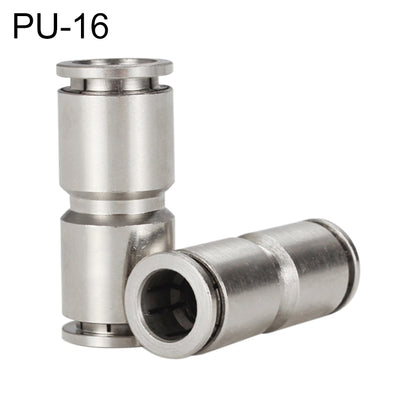 PU-16 LAIZE Nickel Plated Copper Straight Pneumatic Quick Fitting Connector -  by LAIZE | Online Shopping UK | buy2fix