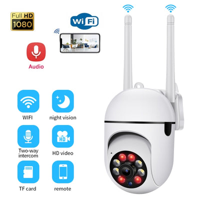 A7 1080P HD Wireless WiFi Smart Surveillance Camera Support Night Vision / Two Way Audio with 16G Memory - Security by buy2fix | Online Shopping UK | buy2fix
