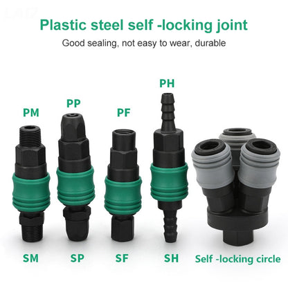 LAIZE SH+PH-30 10pcs Plastic Steel C-type Self-lock Pneumatic Components -  by LAIZE | Online Shopping UK | buy2fix