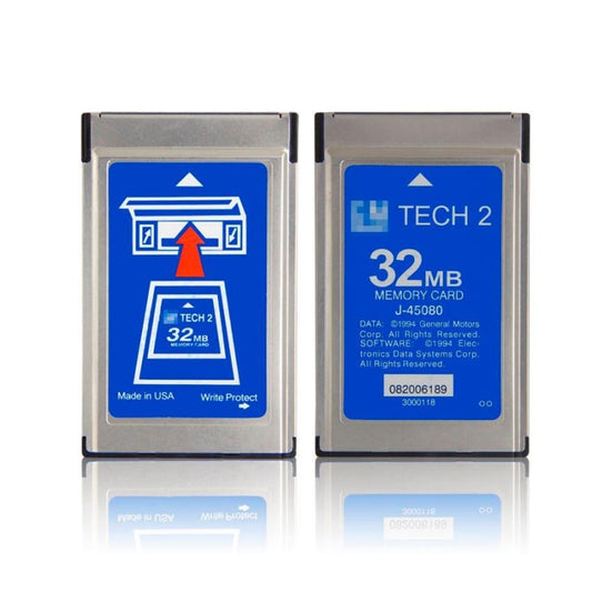 For Isuzu 1996-2014 GM Tech T2 32MB Dedicated Data Card, English Version - In Car by buy2fix | Online Shopping UK | buy2fix