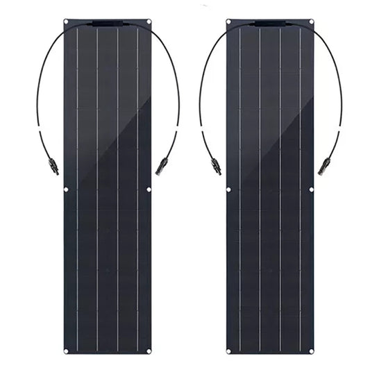 100W Dual Board PV System Solar Panel(Black) - Consumer Electronics by buy2fix | Online Shopping UK | buy2fix