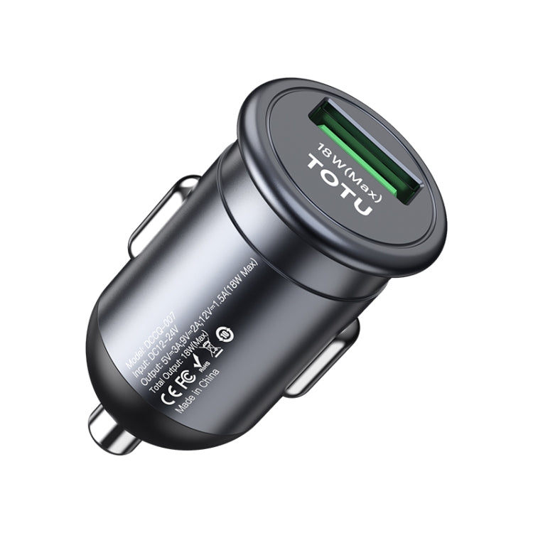 TOTUDESIGN 18W Car Fast Charging, Interface:USB-A - Car Charger by TOTUDESIGN | Online Shopping UK | buy2fix