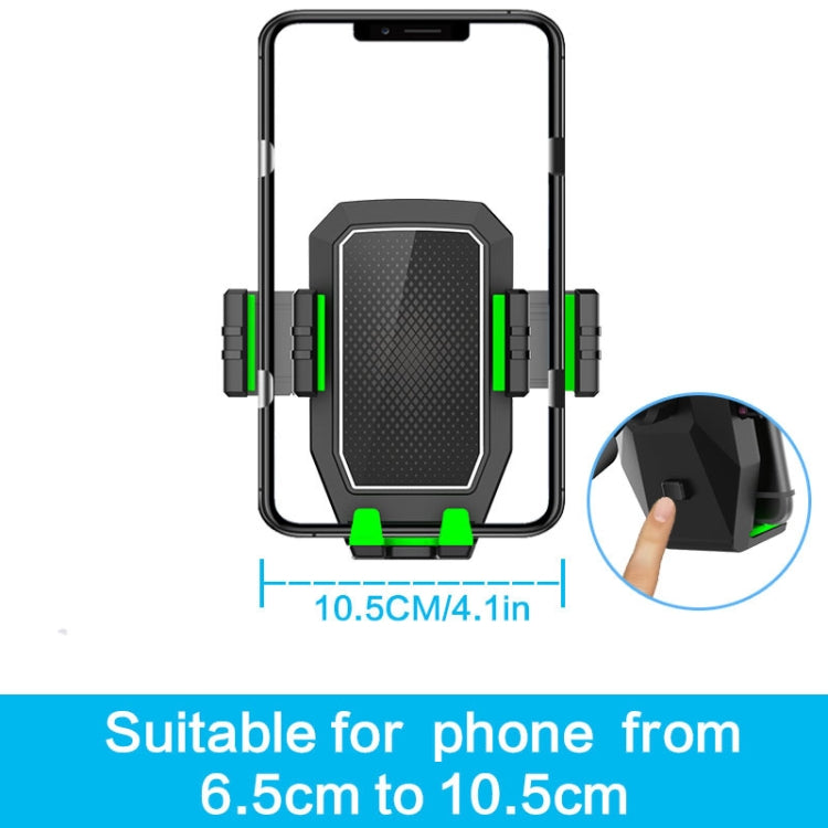 B08 Car Drink Water Cup Mobile Phone Holder(Green) - In Car by buy2fix | Online Shopping UK | buy2fix