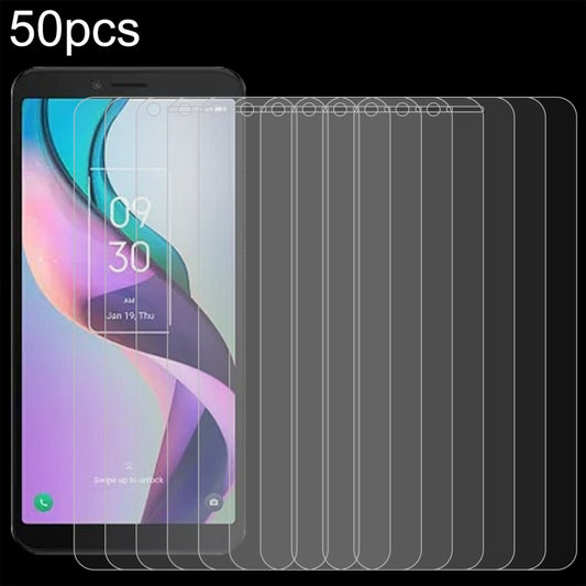 For TCL Ion X 50pcs 0.26mm 9H 2.5D Tempered Glass Film - Others by buy2fix | Online Shopping UK | buy2fix