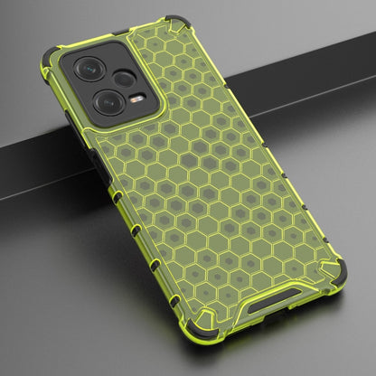 For Xiaomi Poco X5 Shockproof Honeycomb PC + TPU Phone Case(Green) - Xiaomi Cases by buy2fix | Online Shopping UK | buy2fix