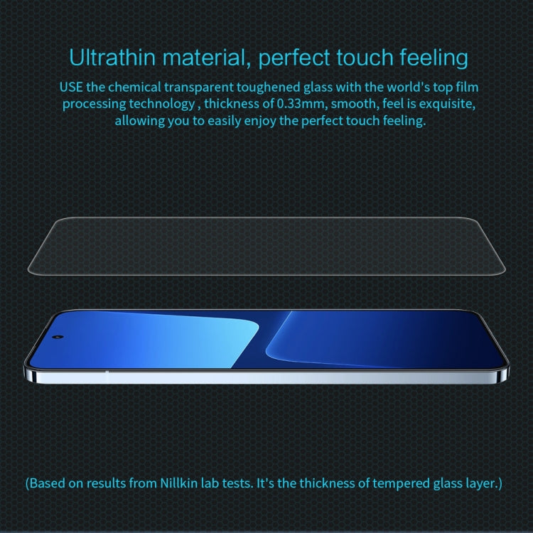 For Xiaomi 13 NILLKIN H 0.33mm 9H Explosion-proof Tempered Glass Film - 13 Tempered Glass by NILLKIN | Online Shopping UK | buy2fix