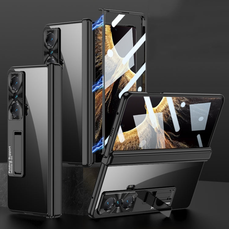 For Honor Magic VS GKK Magnetic Hinged Phantom Folding Phone Case(Black) - Honor Cases by GKK | Online Shopping UK | buy2fix