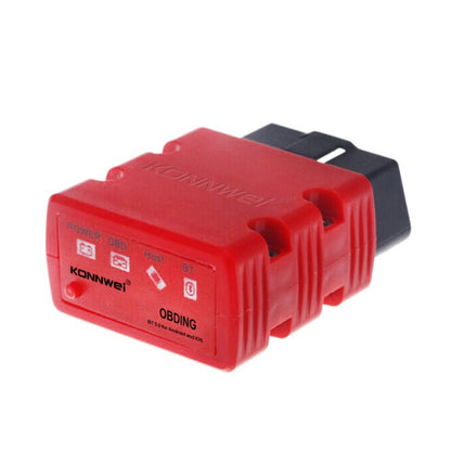 KONNWEI KW902 Bluetooth 5.0 OBD2 Car Fault Diagnostic Scan Tools Support IOS / Android(Red) - In Car by KONNWEI | Online Shopping UK | buy2fix