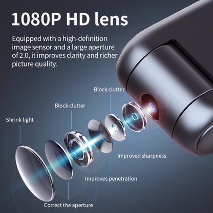 JNN V13 1080P Multifunctional Infrared Night Vision Recorder, Capacity:256G(Black) - Security by JNN | Online Shopping UK | buy2fix