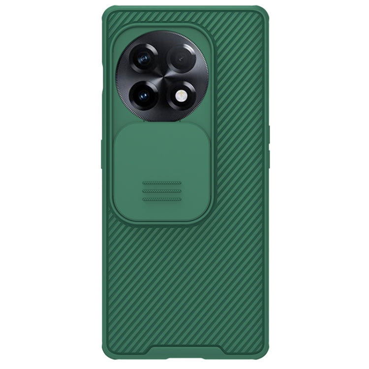 For OnePlus Ace 2/11R NILLKIN CamShield Pro Series PC Full Coverage Phone Case(Green) - OnePlus Cases by NILLKIN | Online Shopping UK | buy2fix