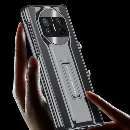 For Huawei Mate X3 GKK Integrated Magnetic Folding Supercar Phone Case(Silver) - Huawei Cases by GKK | Online Shopping UK | buy2fix