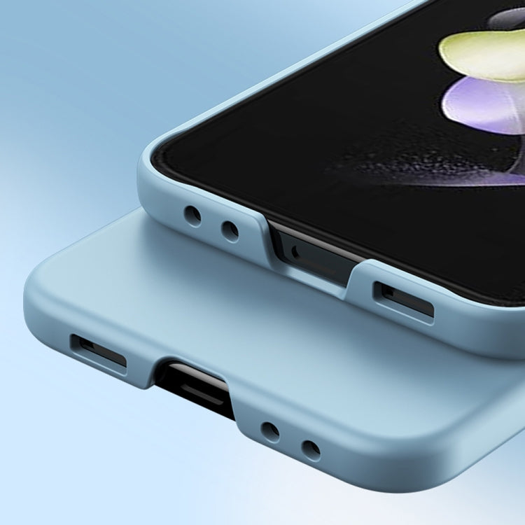 For Samsung Galaxy Z Flip5 Fuel Injection PC Skin Feel Phone Case(Mint Green) - Galaxy Z Flip5 Cases by buy2fix | Online Shopping UK | buy2fix