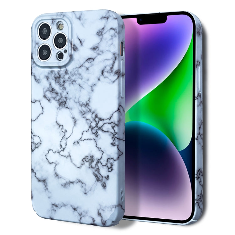 For iPhone XR Marble Pattern Phone Case(Red White) - More iPhone Cases by buy2fix | Online Shopping UK | buy2fix