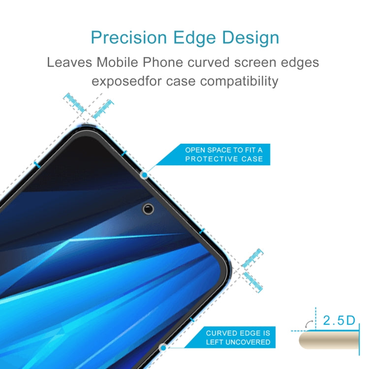 For TECNO Pova Neo 3 50pcs 0.26mm 9H 2.5D Tempered Glass Film - Tecno Tempered Glass by buy2fix | Online Shopping UK | buy2fix