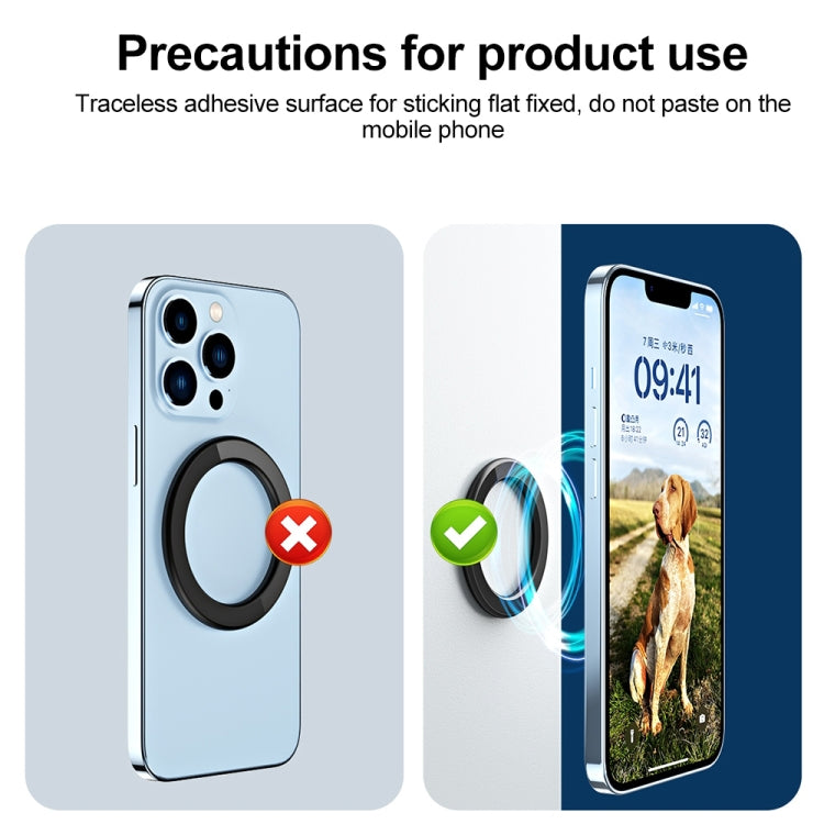 Universal Magic Wall Sticker Pad Phone Holder(Pink) - Hand-Sticking Bracket by buy2fix | Online Shopping UK | buy2fix