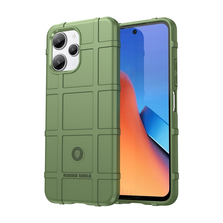 For Xiaomi Redmi 12 Full Coverage Shockproof TPU Phone Case(Green) - Xiaomi Cases by buy2fix | Online Shopping UK | buy2fix