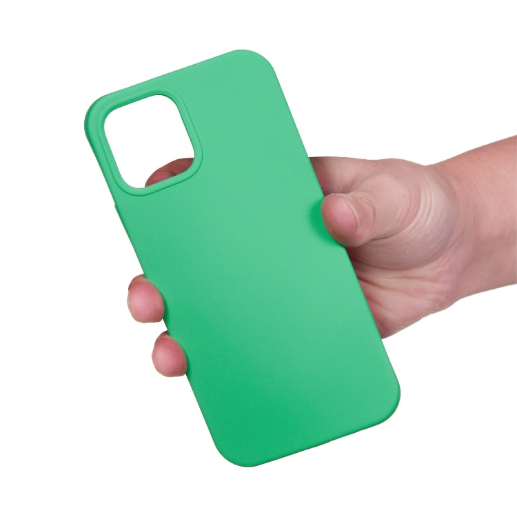 For iPhone 15 Pro Solid Color Silicone Phone Case(Green) - iPhone 15 Pro Cases by buy2fix | Online Shopping UK | buy2fix