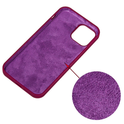 For iPhone 15 Pro Solid Color Silicone Phone Case(Violet) - iPhone 15 Pro Cases by buy2fix | Online Shopping UK | buy2fix